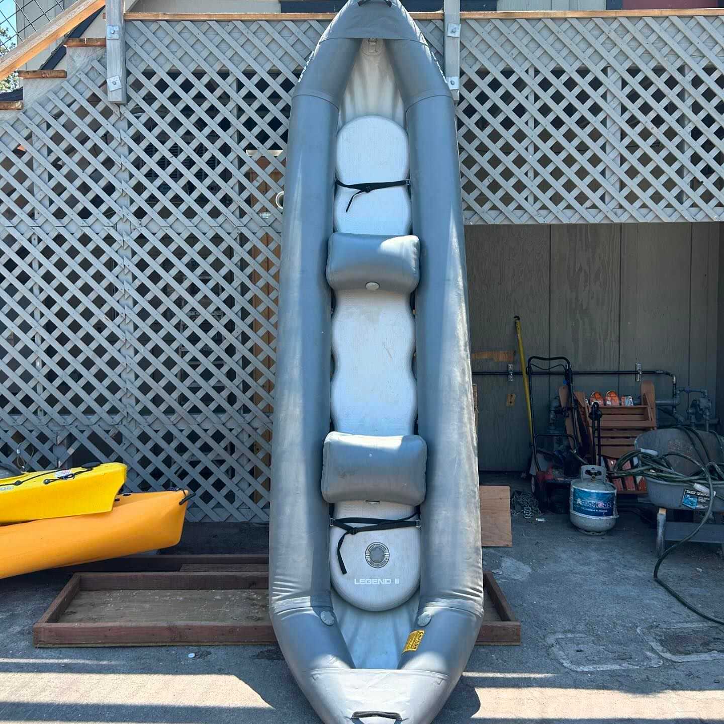 Truckee River inflatable kayak