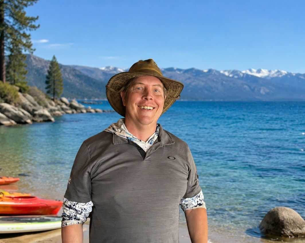 Brian M kayak guide in Lake Tahoe
